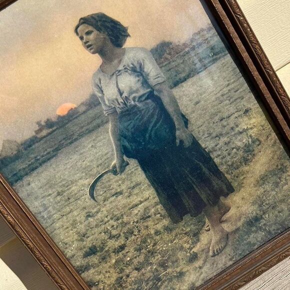 Antique Song of the Lark Jules Breton 1884 Framed Print - Picture 2 of 3